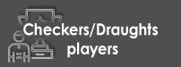 Checkers Draughts players