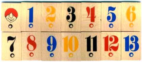 RUMMY-GAME spare number tile choose colour/no also rules or feet available 